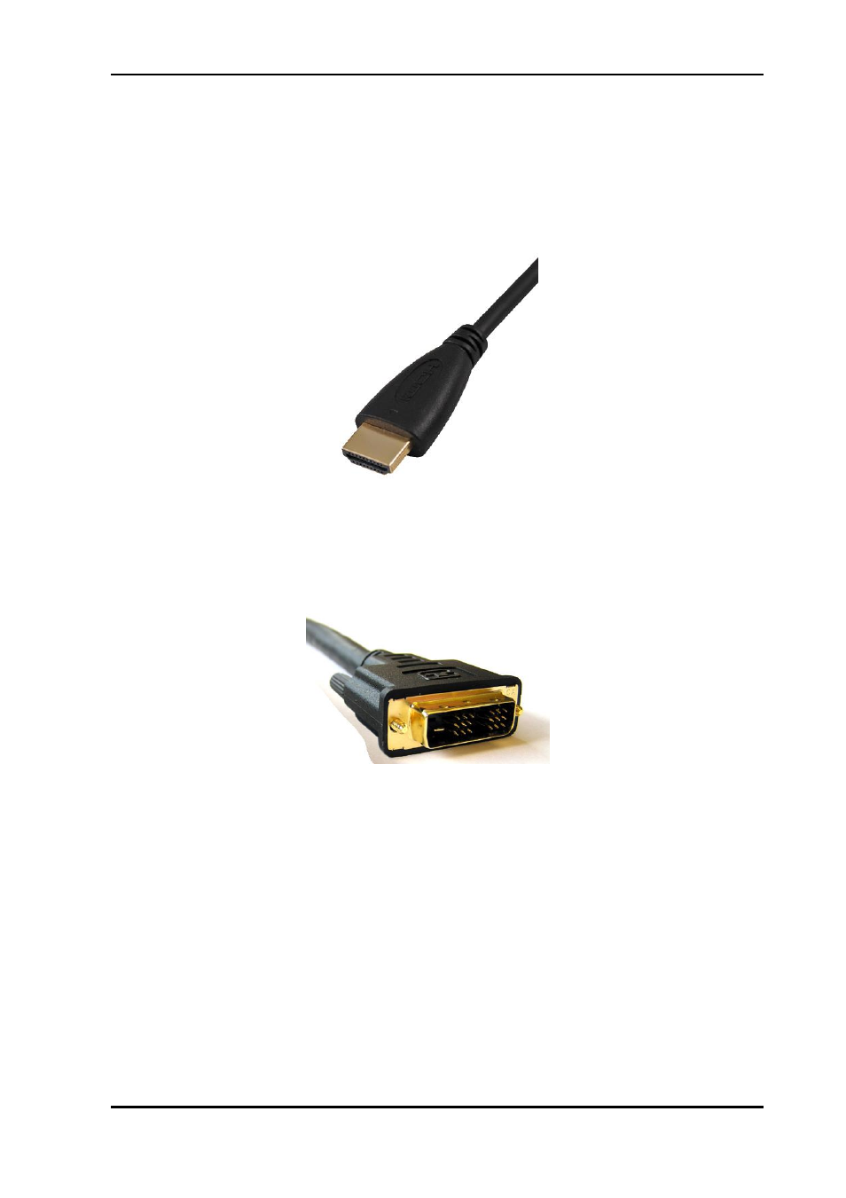 3 cable adapter, 1 hdmi type a, 2 dvi-d | Nevion DVI-SDI-2-SFP User Manual | Page 9 / 14