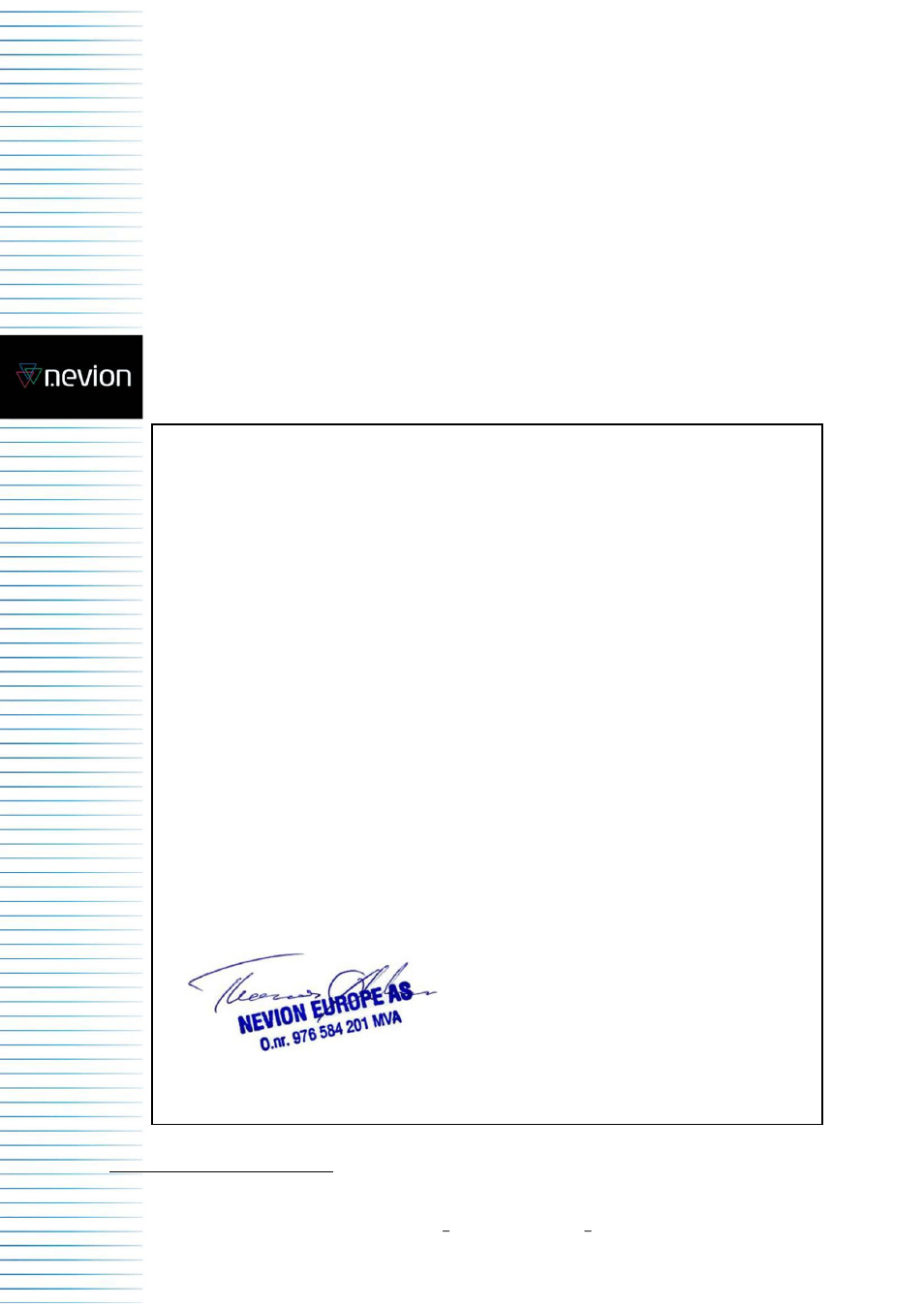 Ec declaration of conformity | Nevion DAC-AES User Manual | Page 17 / 17