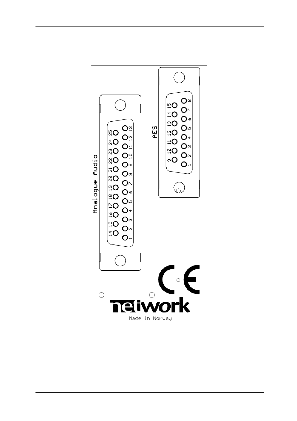 6 connector modules, 1 adc-aes-c1 | Nevion ADC-AES User Manual | Page 10 / 17