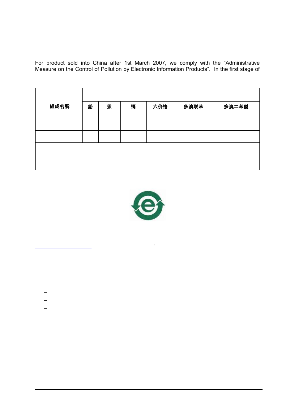 A.1 materials declaration, A.2 recycling information | Nevion DA-AA User Manual | Page 16 / 17