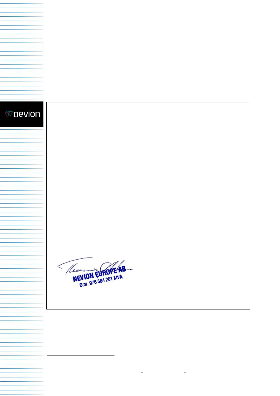 Ec declaration of conformity | Nevion DA-AA User Manual | Page 17 / 17