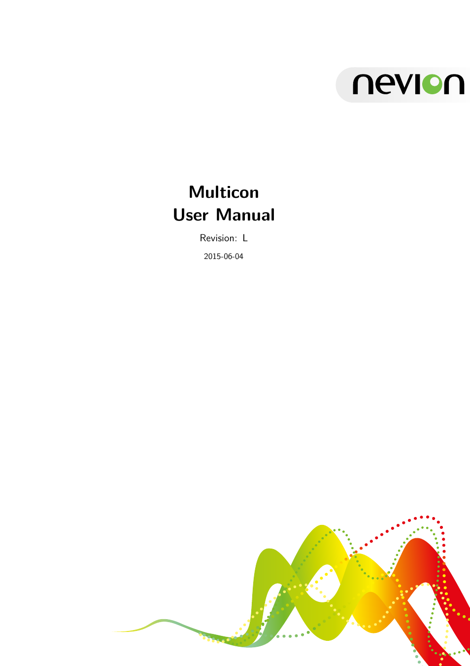 Nevion Multicon User Manual | 83 pages