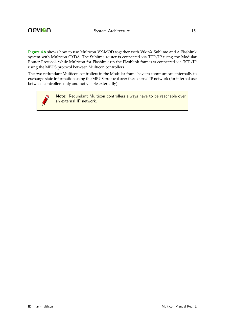 Nevion Multicon User Manual | Page 15 / 83