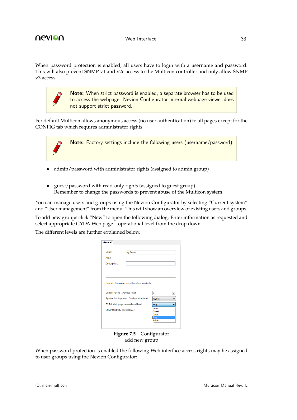 Nevion Multicon User Manual | Page 33 / 83