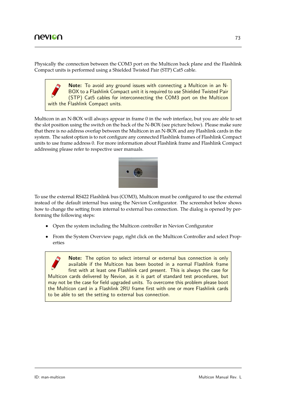 Nevion Multicon User Manual | Page 73 / 83