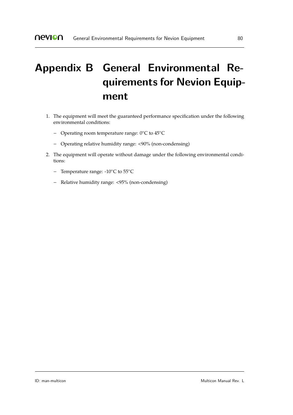 Nevion Multicon User Manual | Page 80 / 83