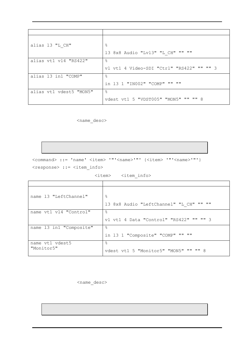 14 changing the name of an item, 15 changing the description of an item | Nevion Multicon MRP User Manual | Page 20 / 46
