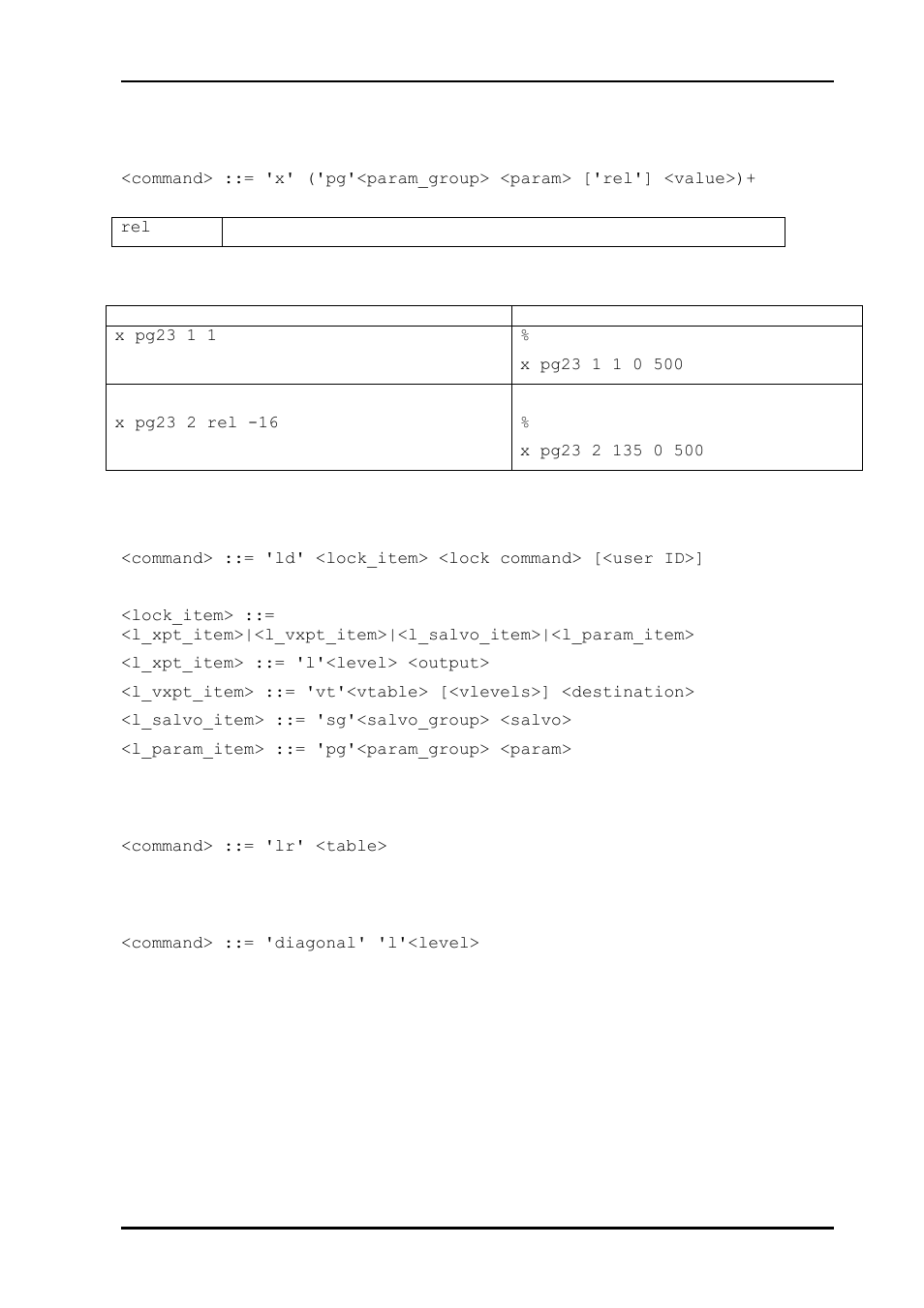5 setting parameter, 6 lock/protect, 7 reset lock/protect | 8 diagonal | Nevion Multicon MRP User Manual | Page 32 / 46