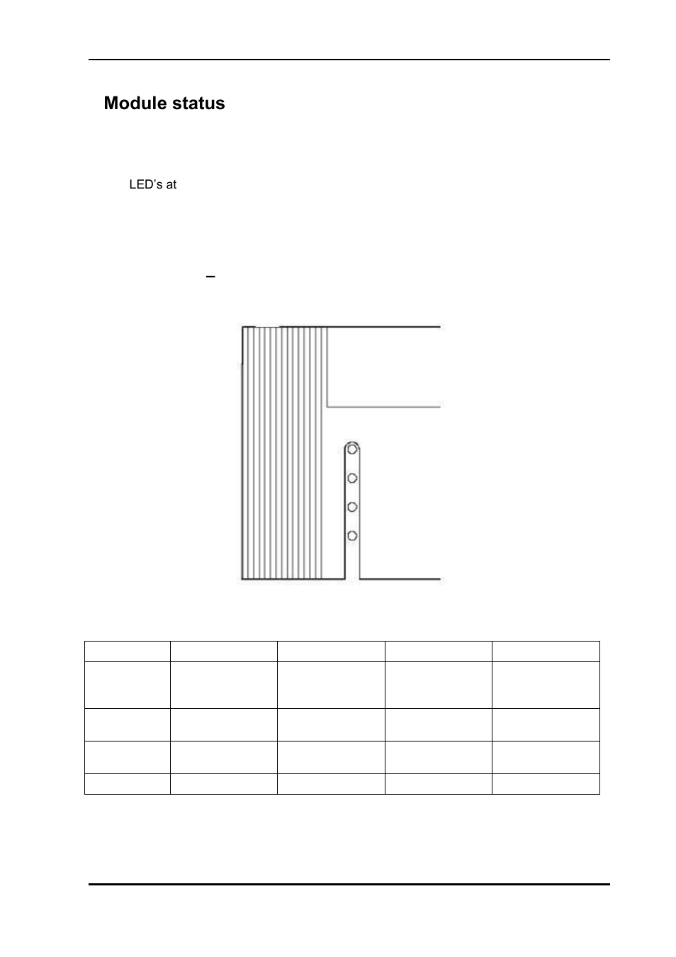 5 module status, 1 front panel, Status monitoring | 5module status, 1 front panel – status monitoring, Link act los status | Nevion ETH1000-MKII User Manual | Page 10 / 15