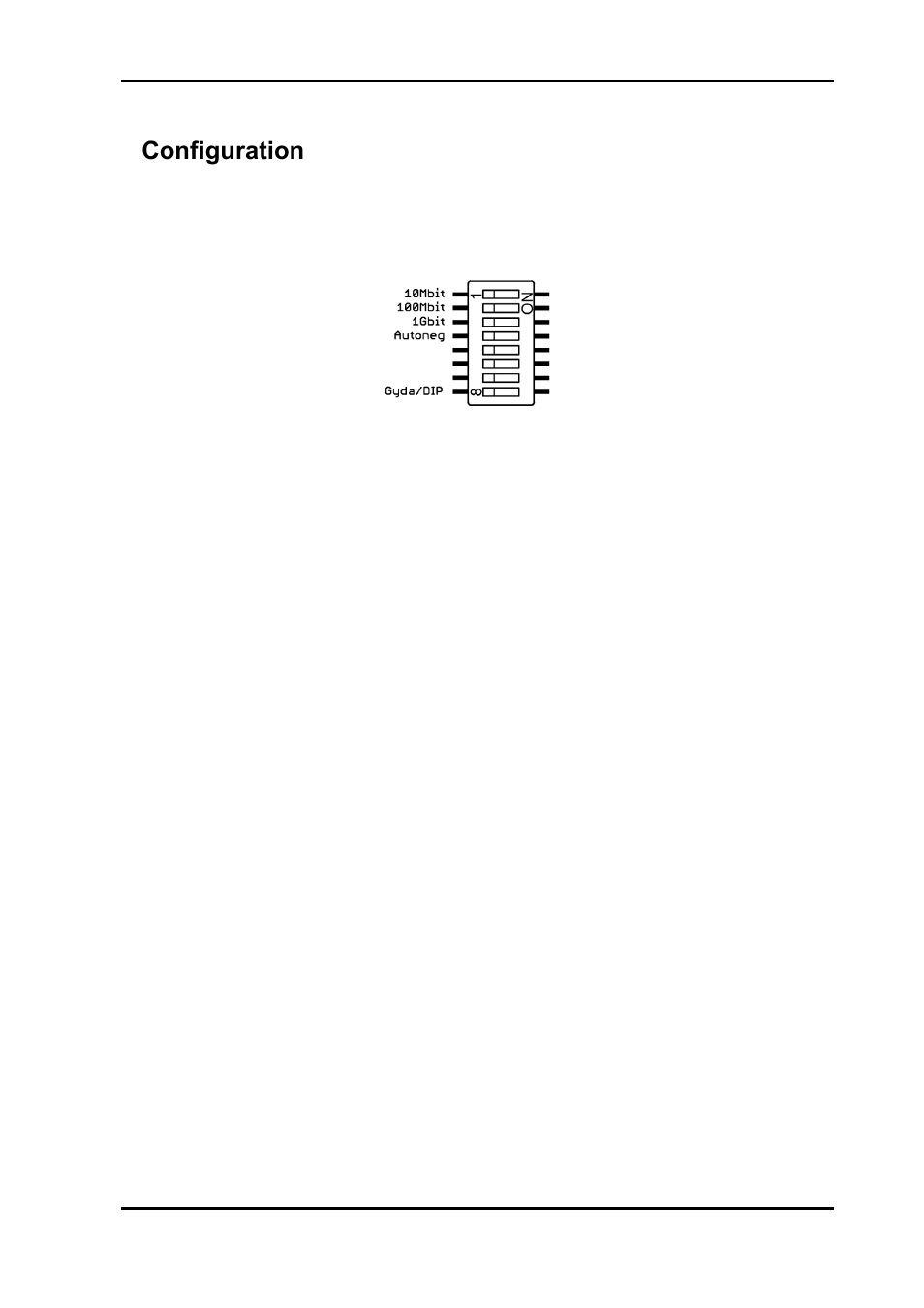 3 configuration, 1 dip control, 2 multicon gyda control | 3configuration | Nevion ETH1000-MKII User Manual | Page 6 / 15