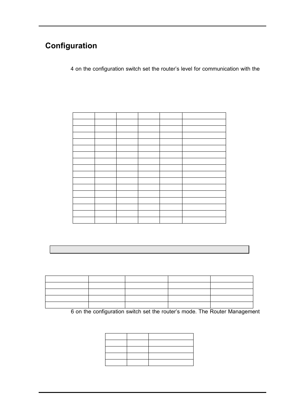 3 configuration, 1 router level, 2 router mode | 1 router mode on nxn square routers, 3configuration | Nevion VikinX Sublime Series Rev.AB User Manual | Page 14 / 40