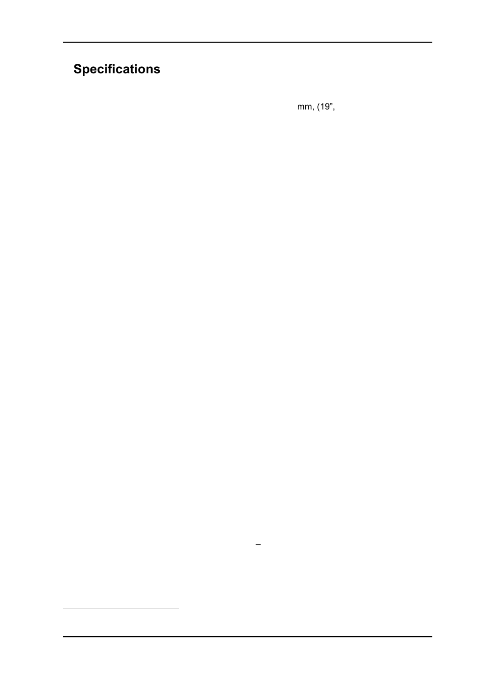 2 specifications, 1 mechanics, 2 power supply | 3 control, 4 video specifications, 2specifications | Nevion SL-3GHD128128-RC User Manual | Page 8 / 32