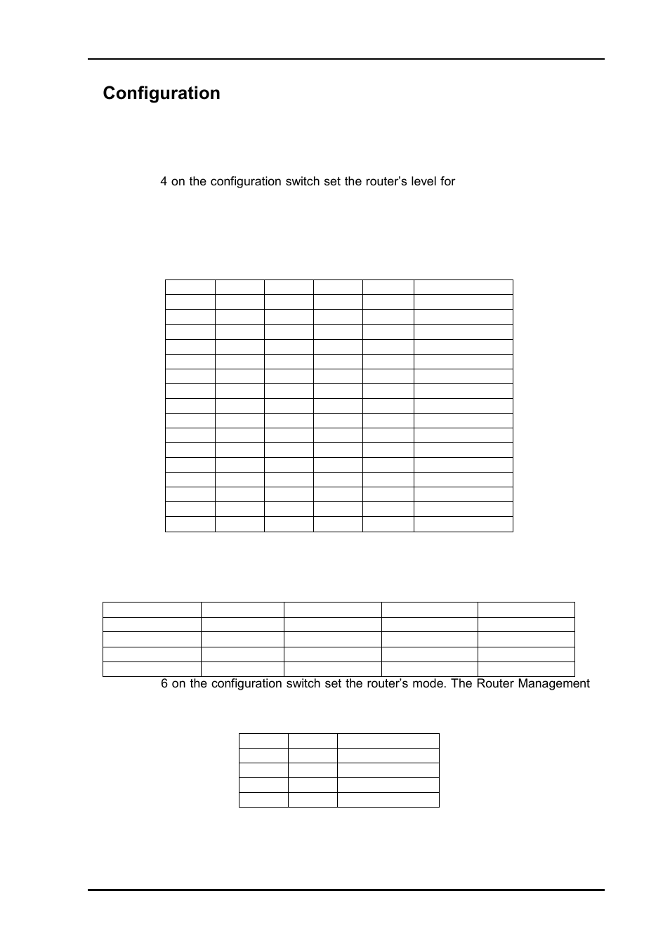 3 configuration, 1 router level, 2 router mode | 3configuration | Nevion VikinX Sublime series Rev.G User Manual | Page 12 / 37