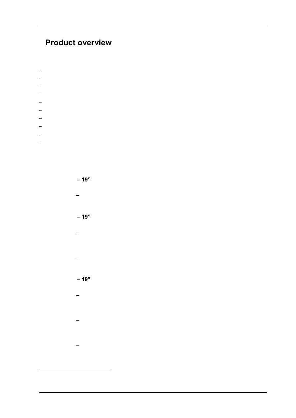 1 product overview, 1 product versions, 1product overview | Nevion VikinX Sublime series Rev.G User Manual | Page 5 / 37