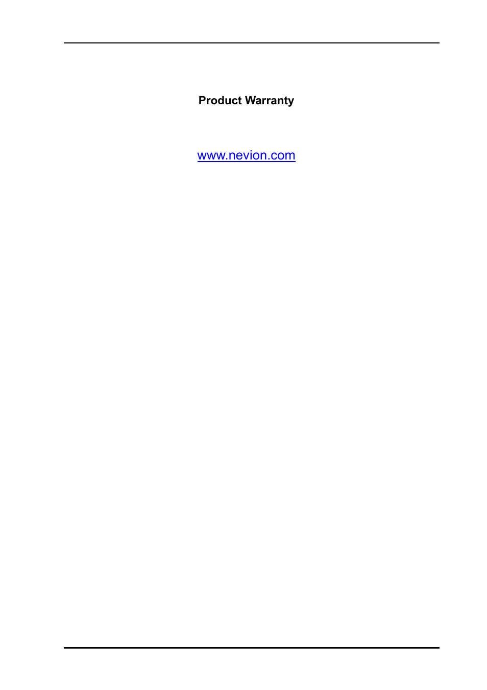 Product warranty | Nevion SL-D32P+ User Manual | Page 23 / 27