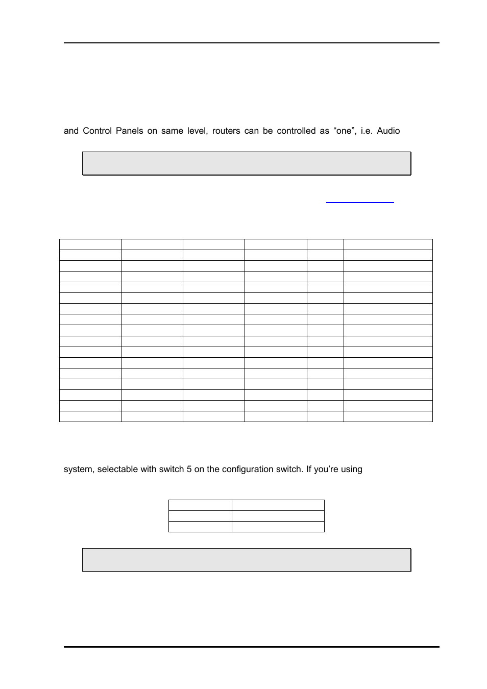 2 configuration switches, 1 router level, 2 audio/video mode | Nevion SL-D32P+ User Manual | Page 9 / 27