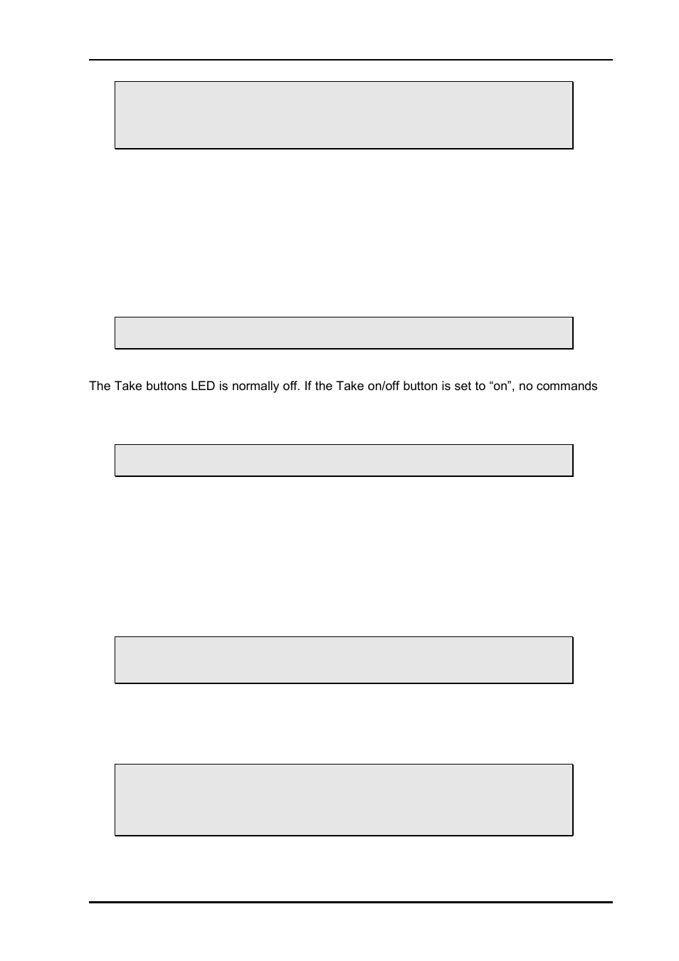 2 panel enable, 3 take on/off, 4 take | 5 output, 6 input, 7 xy | Nevion Sublime Control Panels User Manual | Page 20 / 25