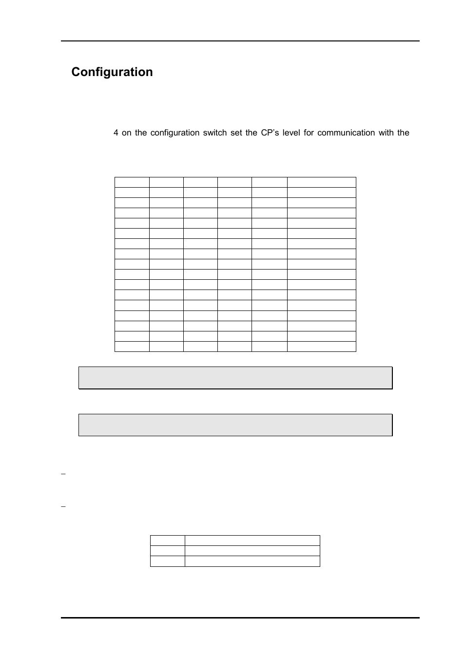 3 configuration, 1 level configuration, 2 fallback mode | 3configuration | Nevion Sublime Control Panels User Manual | Page 8 / 25