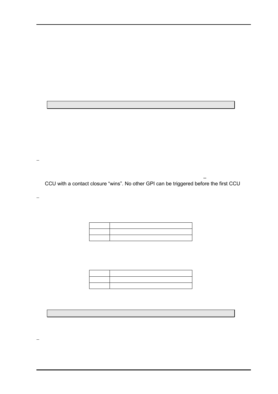 1 configuration of fallback input, 3 joystick priority, 4 power alarm | 5 joystick mode | Nevion Sublime Control Panels User Manual | Page 9 / 25