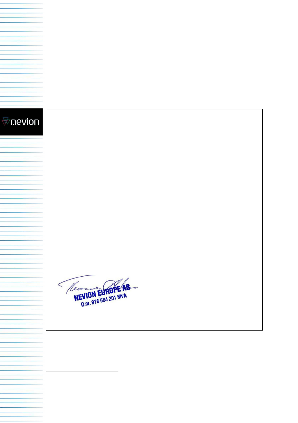 Ec declaration of conformity | Nevion AD6464M User Manual | Page 26 / 26