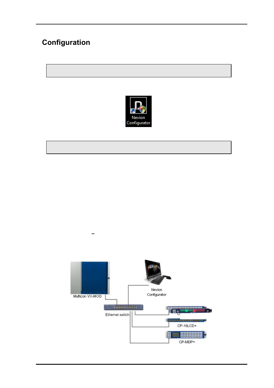4 configuration, 1 router control interface, 4configuration | Nevion CP-TOUCH User Manual | Page 8 / 18