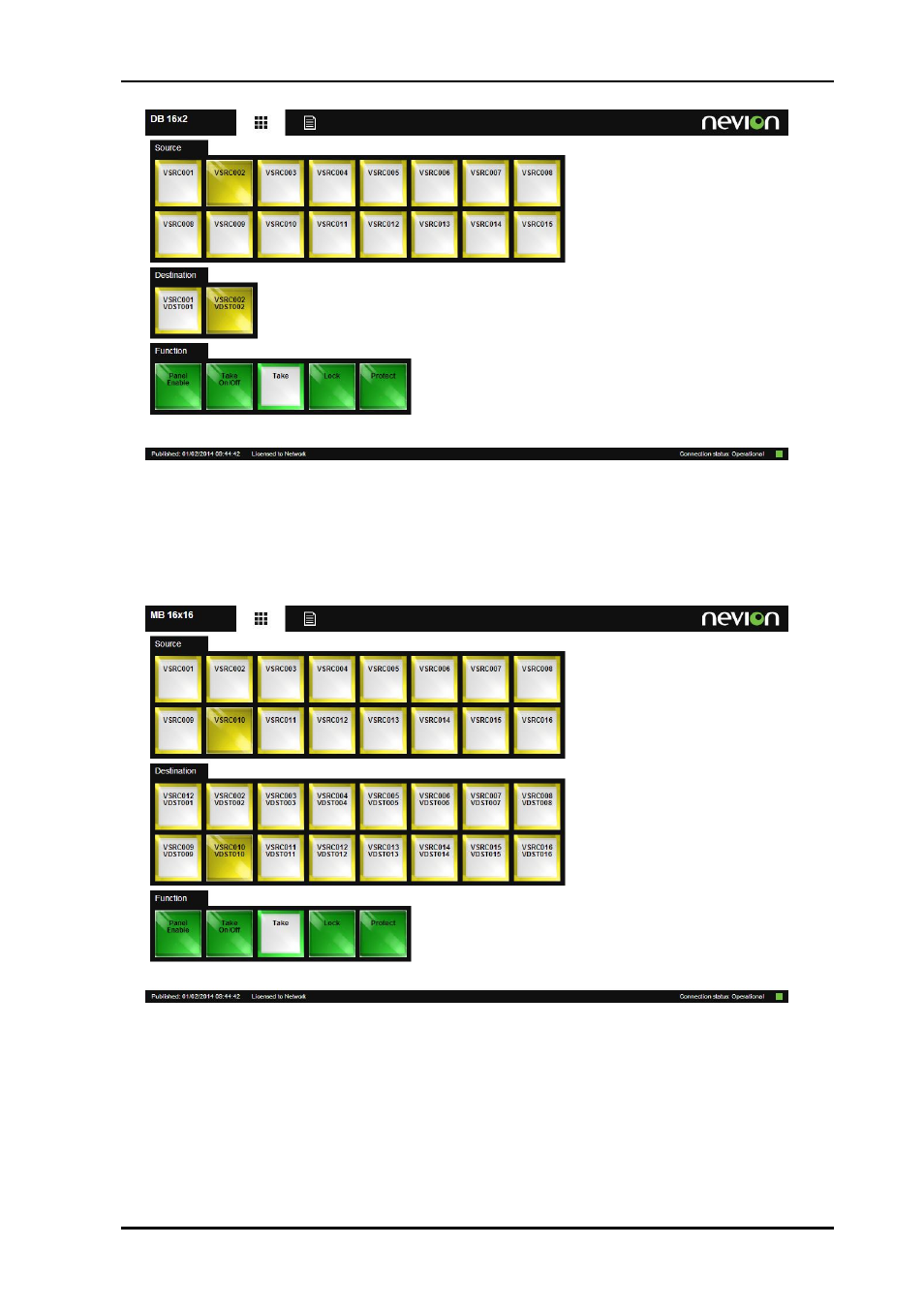 3 multi-bus | Nevion Web Panel User Manual | Page 17 / 32