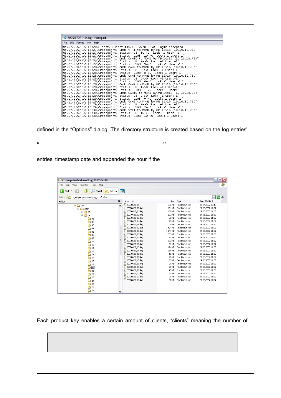 4 product keys | Nevion Web Panel User Manual | Page 30 / 32