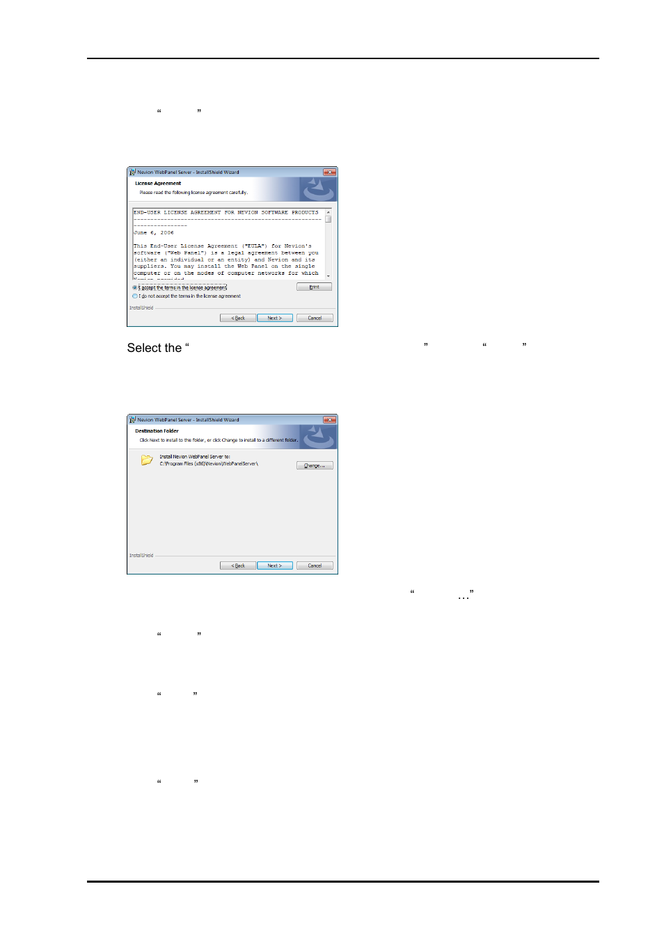 Nevion Web Panel User Manual | Page 7 / 32