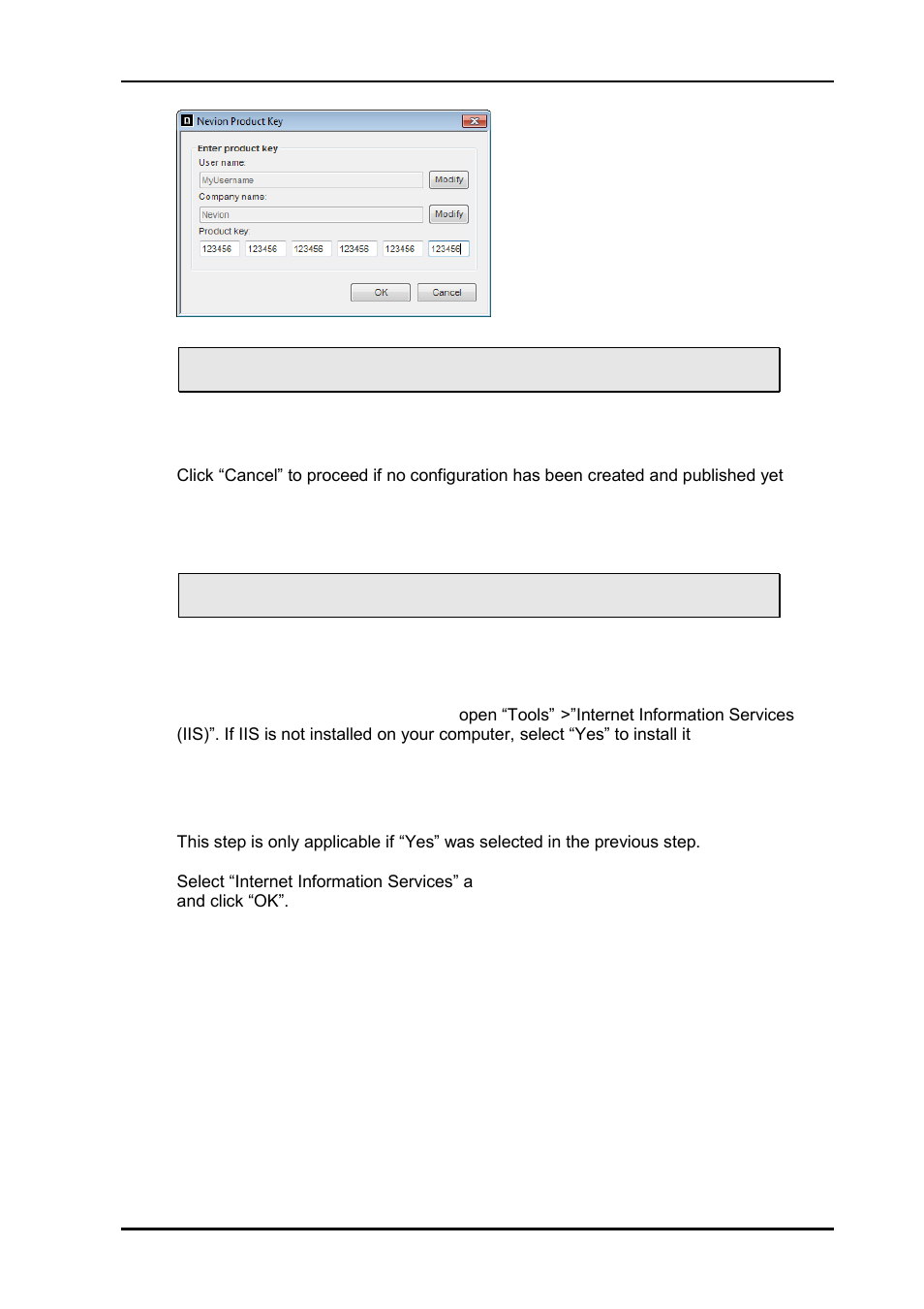 5 internet information services (iis) | Nevion Web Panel User Manual | Page 9 / 32