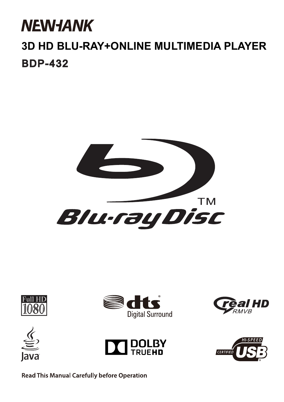 NewHank BDP-432 User Manual | 37 pages