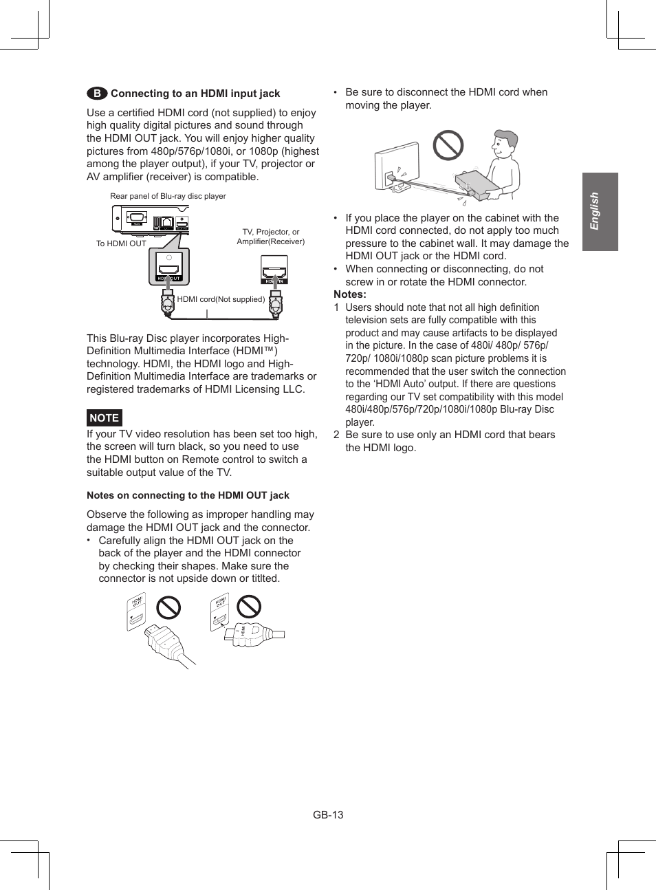 NewHank BDP 620 User Manual | Page 13 / 23