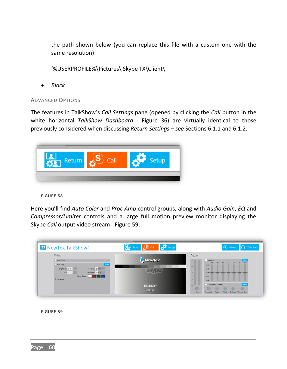 NewTek TalkShow VS-100 User Manual | Page 68 / 101