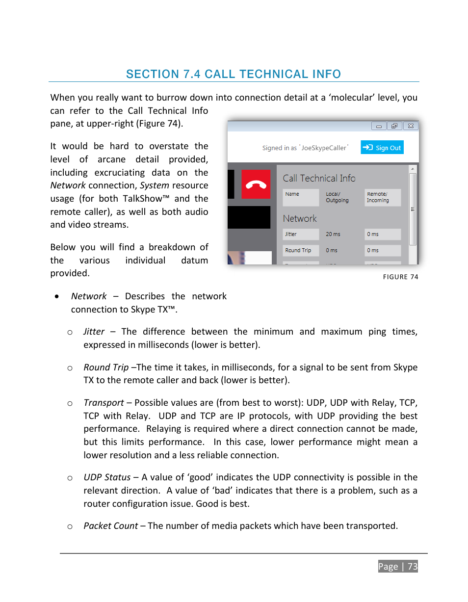 Ection, Echnical | NewTek TalkShow VS-100 User Manual | Page 81 / 101