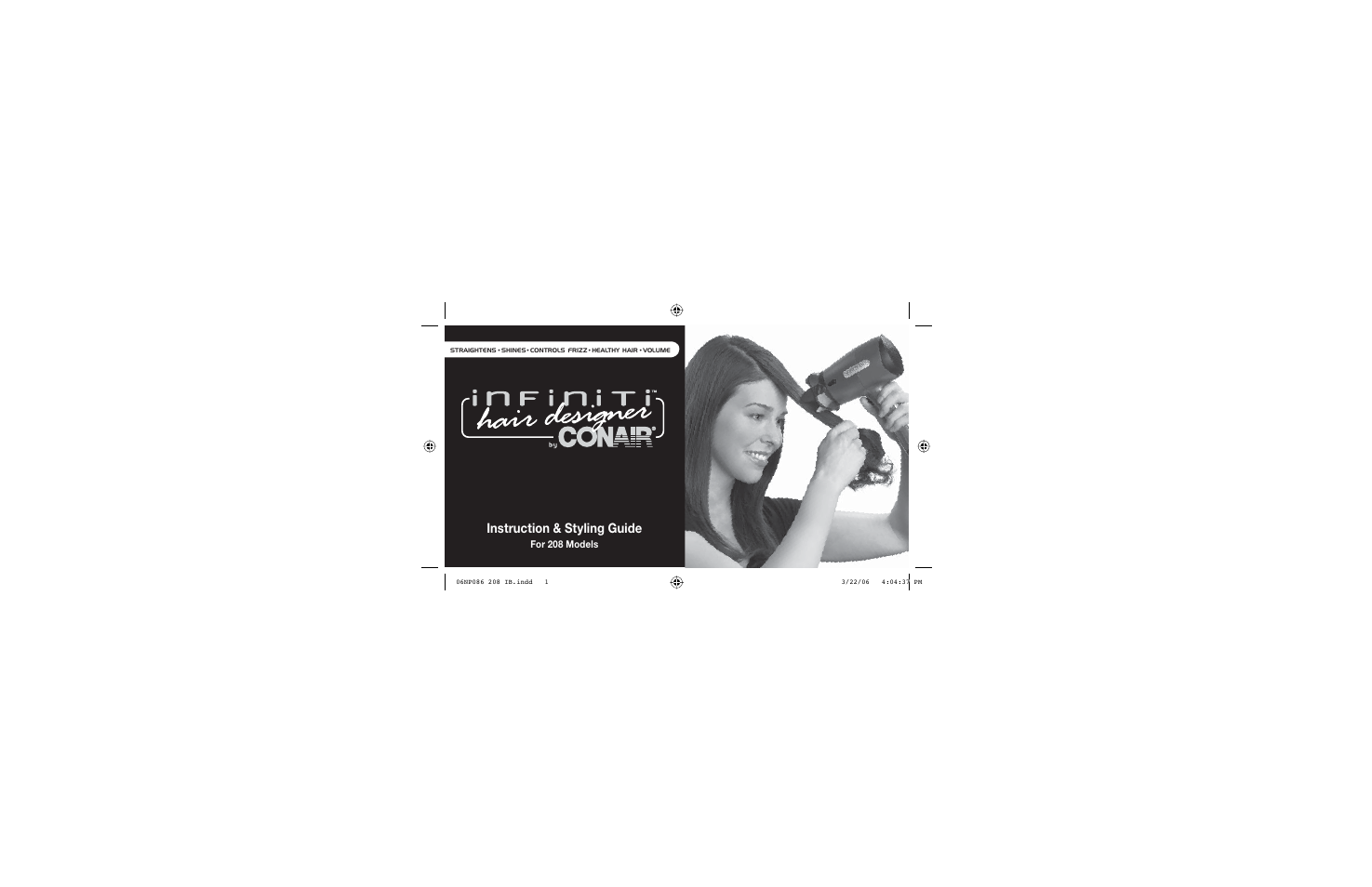 Conair 208 User Manual | 34 pages