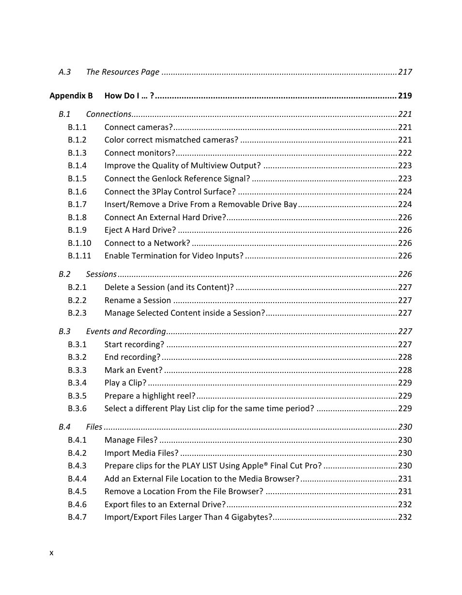 NewTek 3Play 4800 User Manual | Page 14 / 266