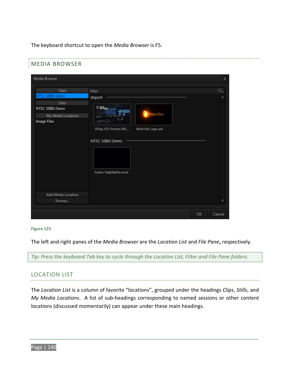 NewTek 3Play 4800 User Manual | Page 156 / 266