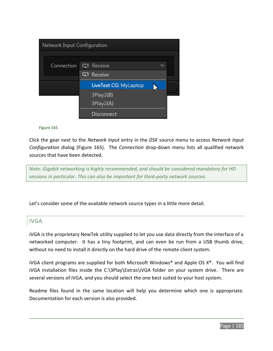 NewTek 3Play 4800 User Manual | Page 201 / 266