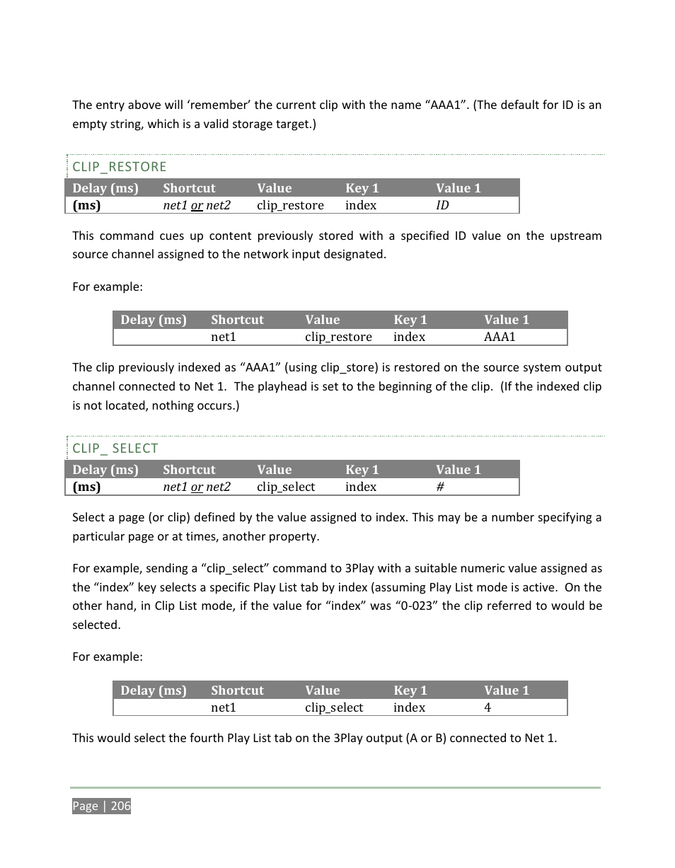 NewTek 3Play 4800 User Manual | Page 222 / 266