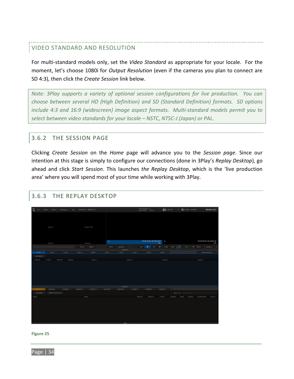 The replay desktop | NewTek 3Play 4800 User Manual | Page 50 / 266