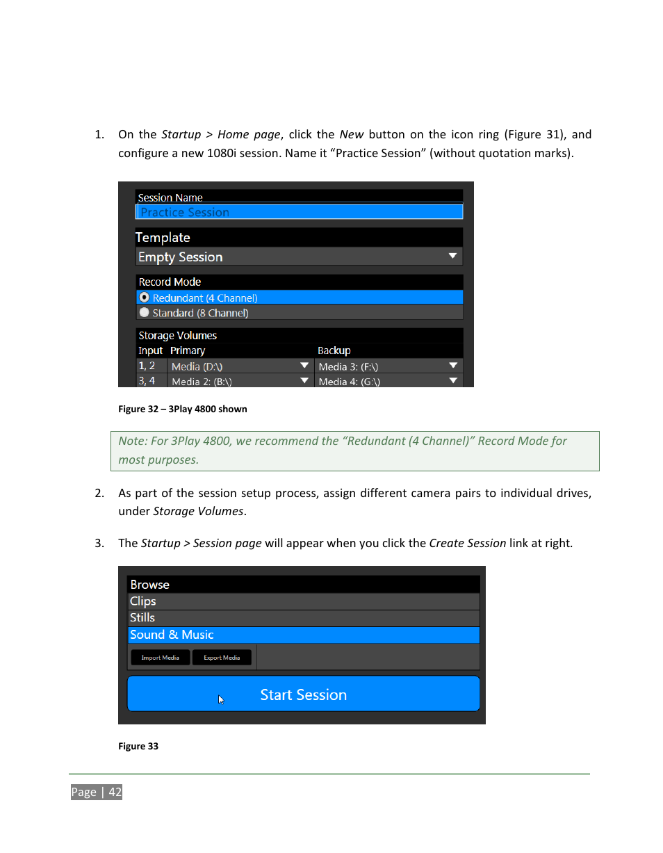 NewTek 3Play 4800 User Manual | Page 58 / 266