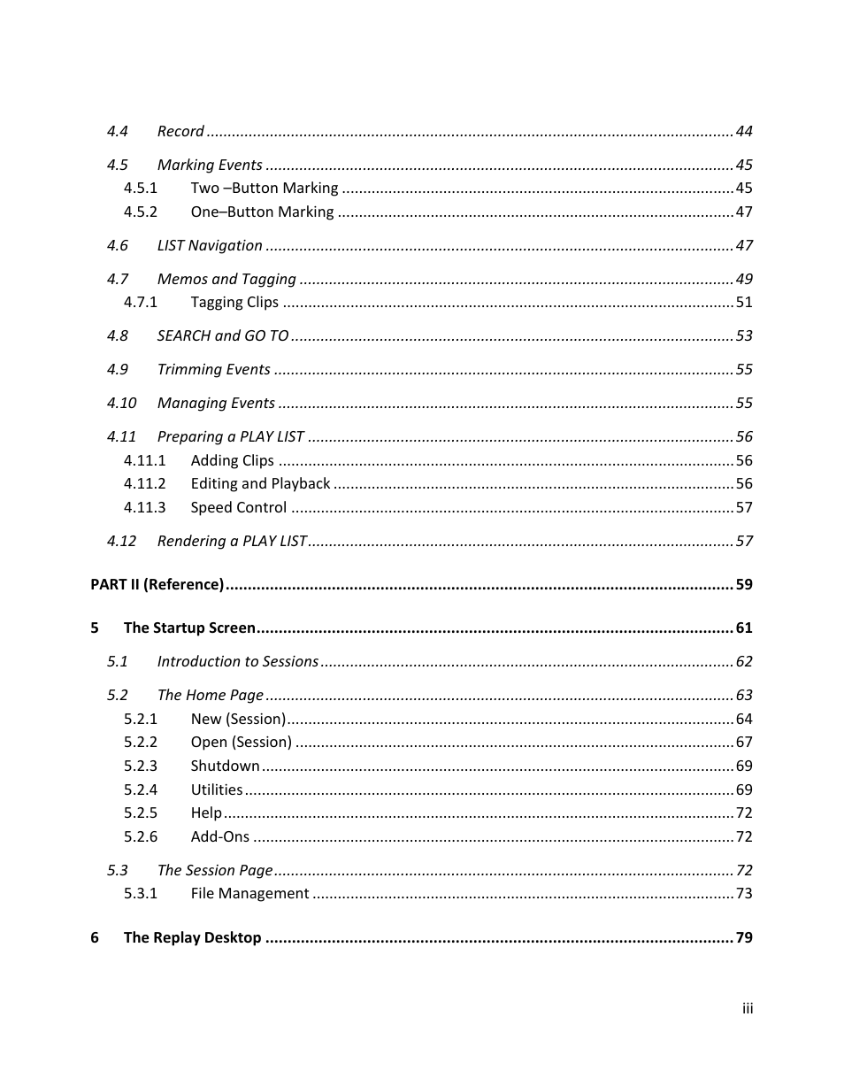 NewTek 3Play 4800 User Manual | Page 7 / 266