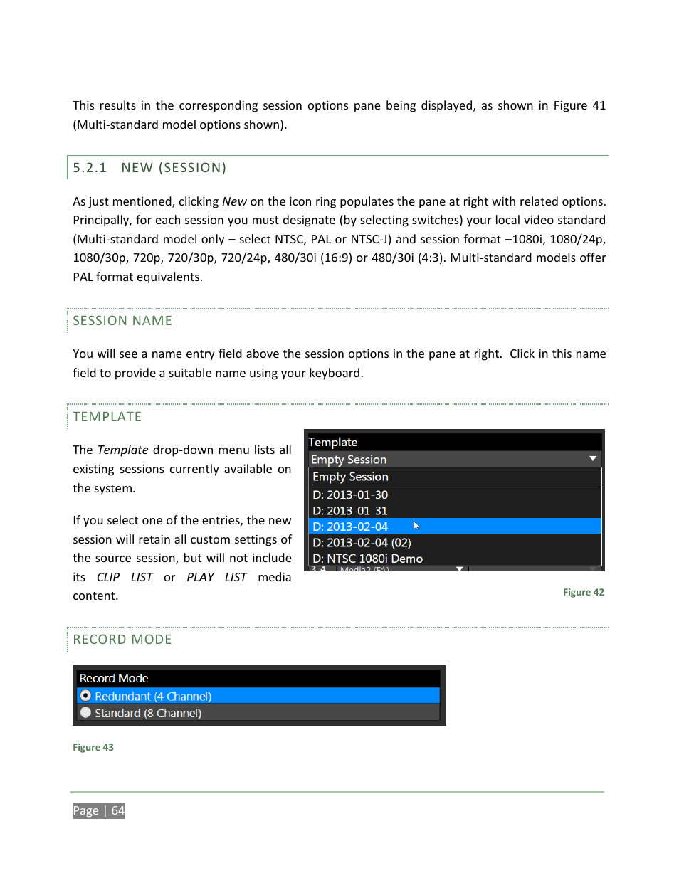 New (session) | NewTek 3Play 4800 User Manual | Page 80 / 266