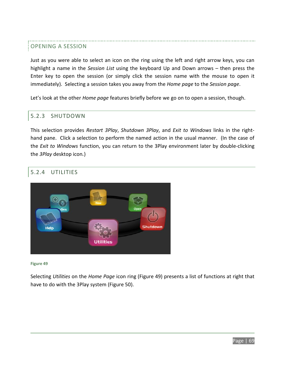 Shutdown, Utilities | NewTek 3Play 4800 User Manual | Page 85 / 266
