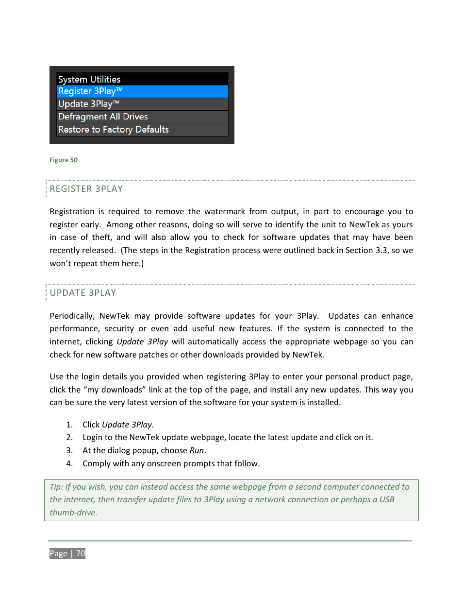 NewTek 3Play 4800 User Manual | Page 86 / 266