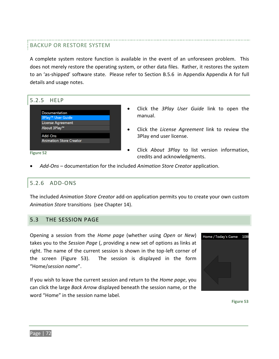 Help, Add-ons | NewTek 3Play 4800 User Manual | Page 88 / 266