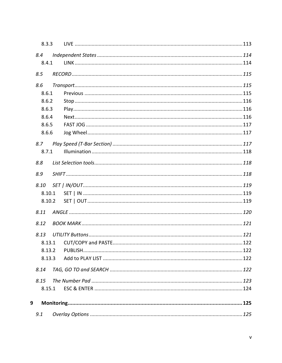 NewTek 3Play 4800 User Manual | Page 9 / 266