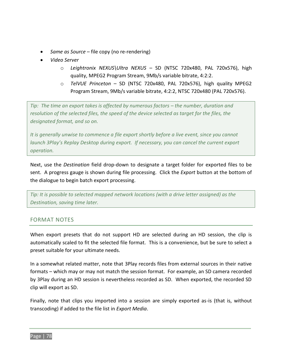 NewTek 3Play 4800 User Manual | Page 94 / 266