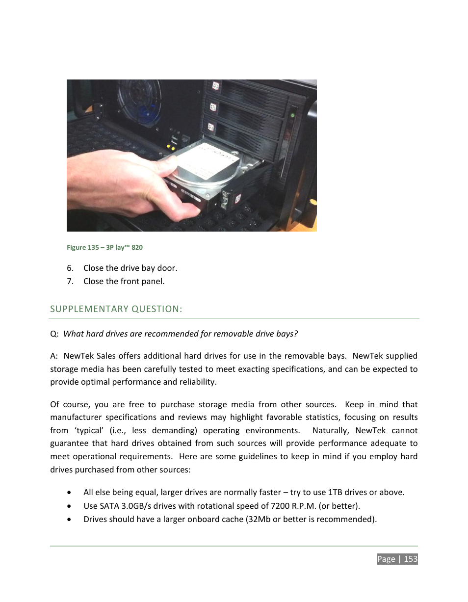 NewTek 3Play 820 User Manual | Page 167 / 194