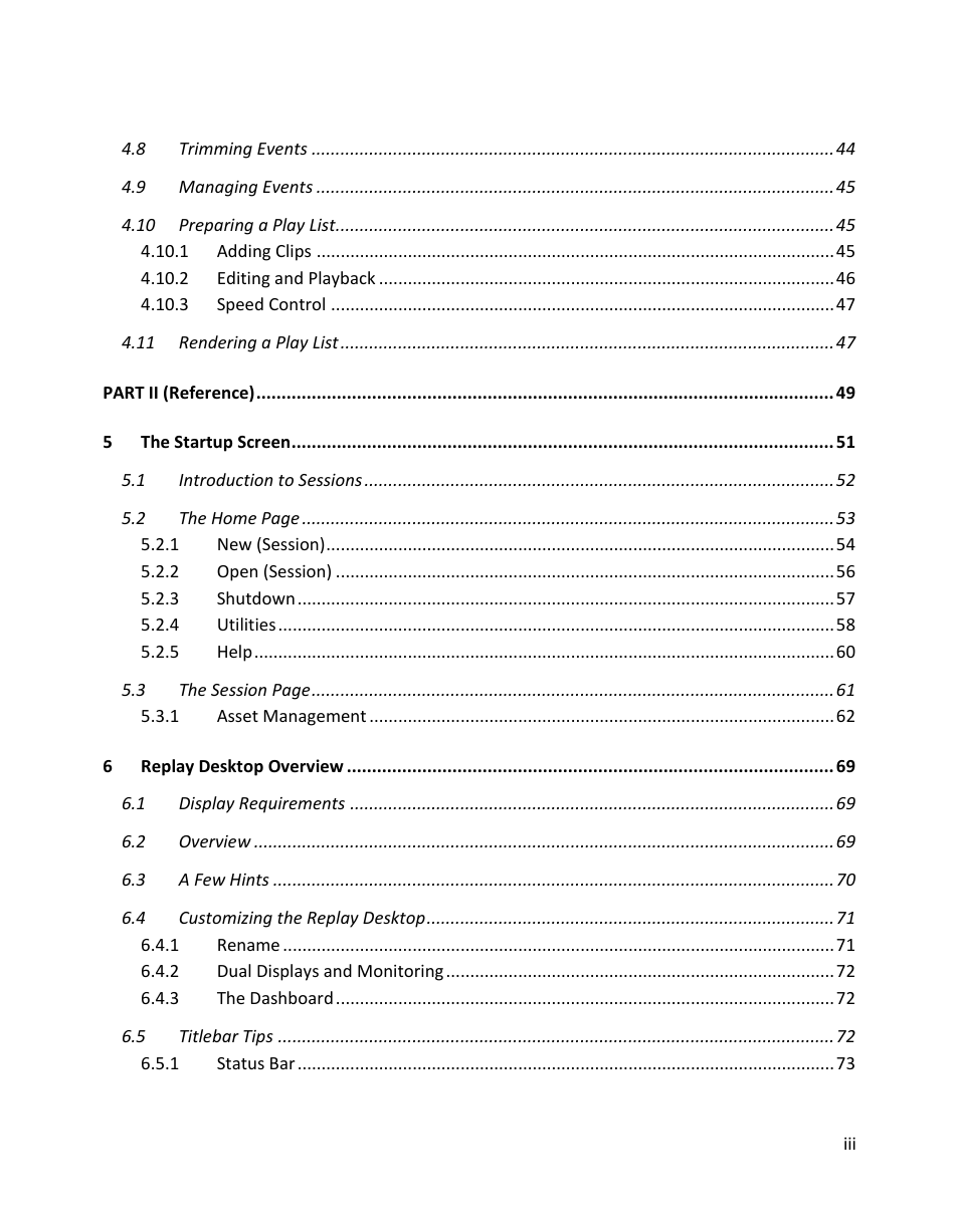 NewTek 3Play 820 User Manual | Page 7 / 194