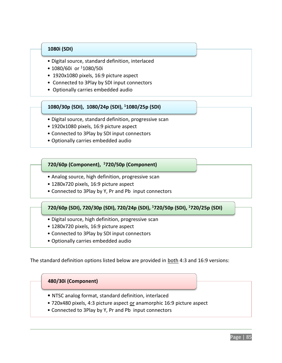 NewTek 3Play 820 User Manual | Page 99 / 194